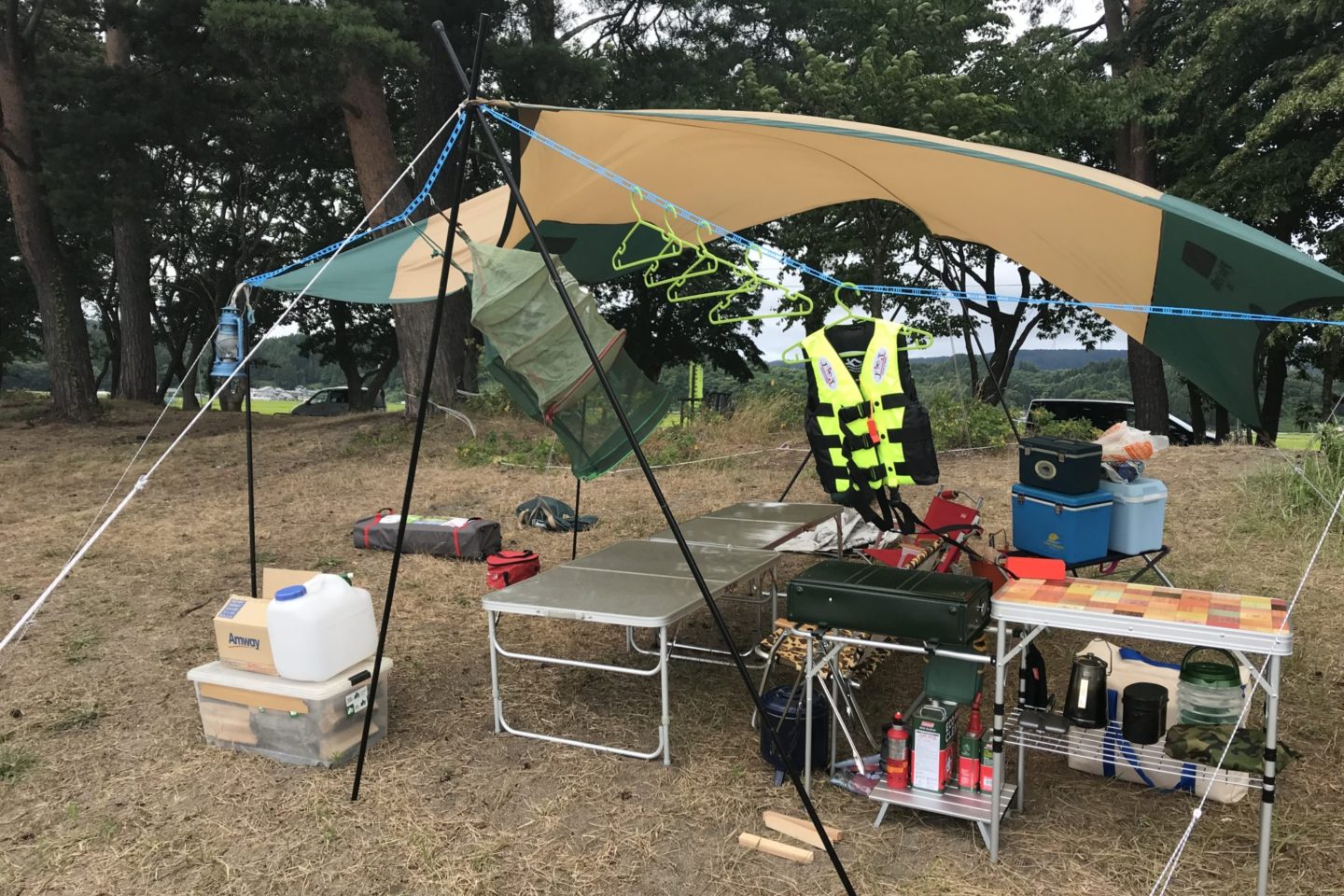 台風キャンプ まさかの大型 強風キャンプ Hayato Camp 1男1女のパパ Hayatoのキャンプの魅力を伝えるブログ